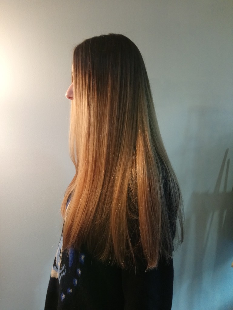 Golden Rosey fade